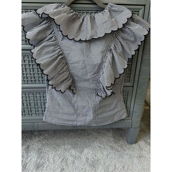 NWOT Hunter bell creswell top, XS $395 B4 - Picture 6 of 9